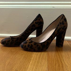 Almost New Leopard High Heels